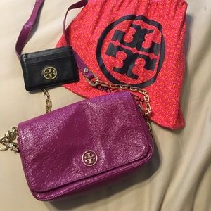 Tory Burch Robinson crossbody and card holder